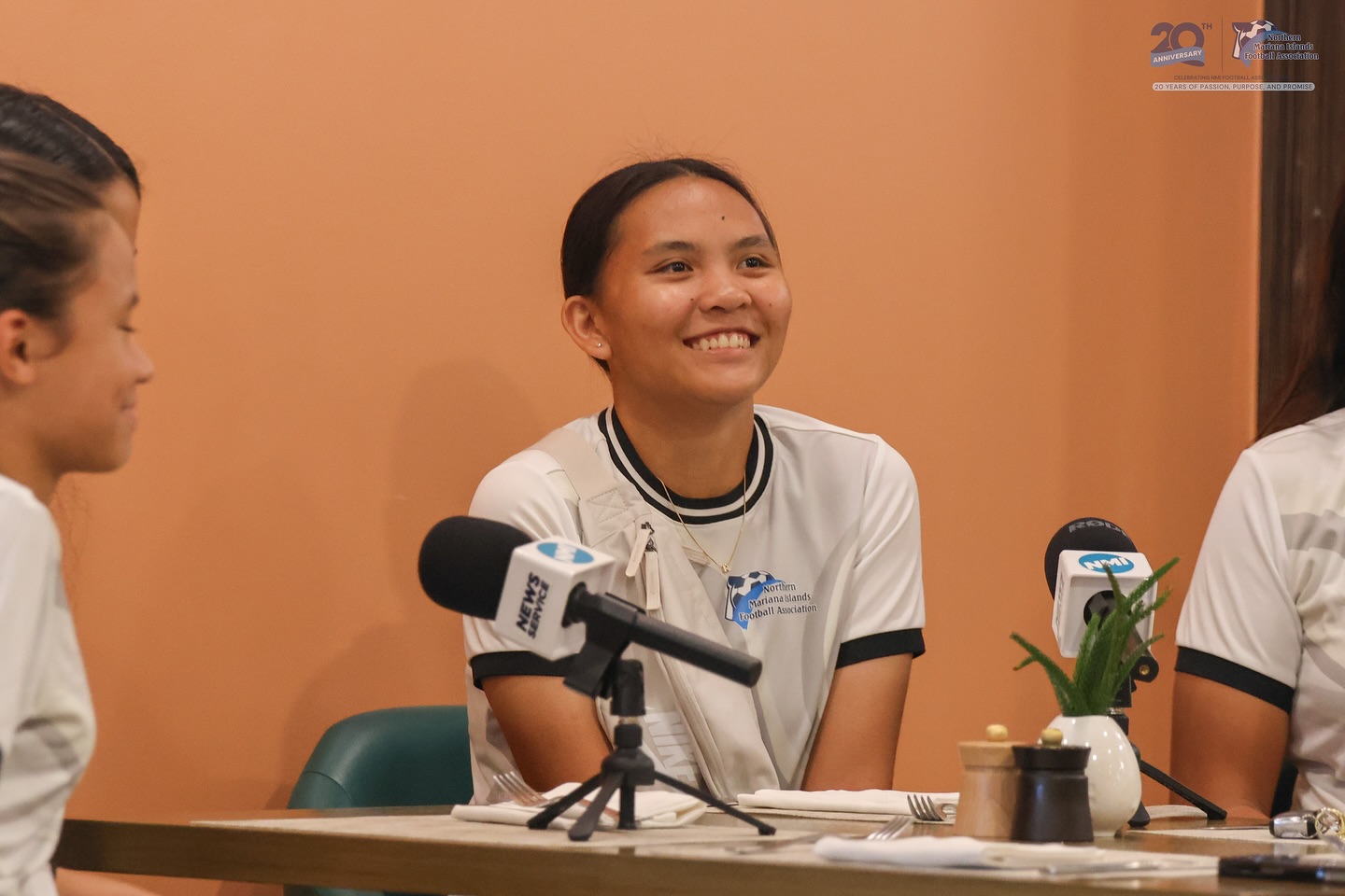 May be an image of 3 people and text