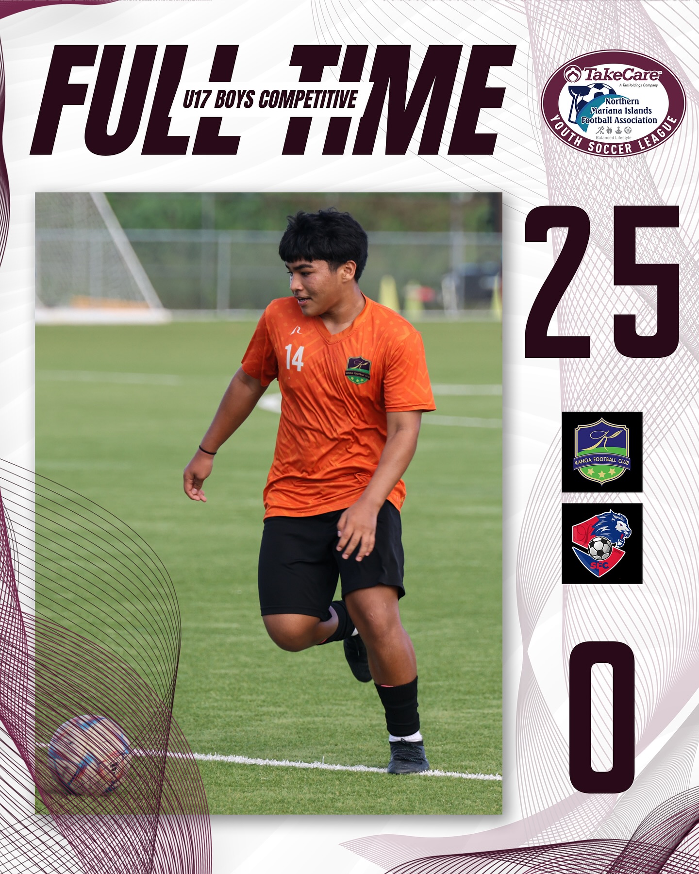 May be an image of 1 person, playing football, playing soccer and text