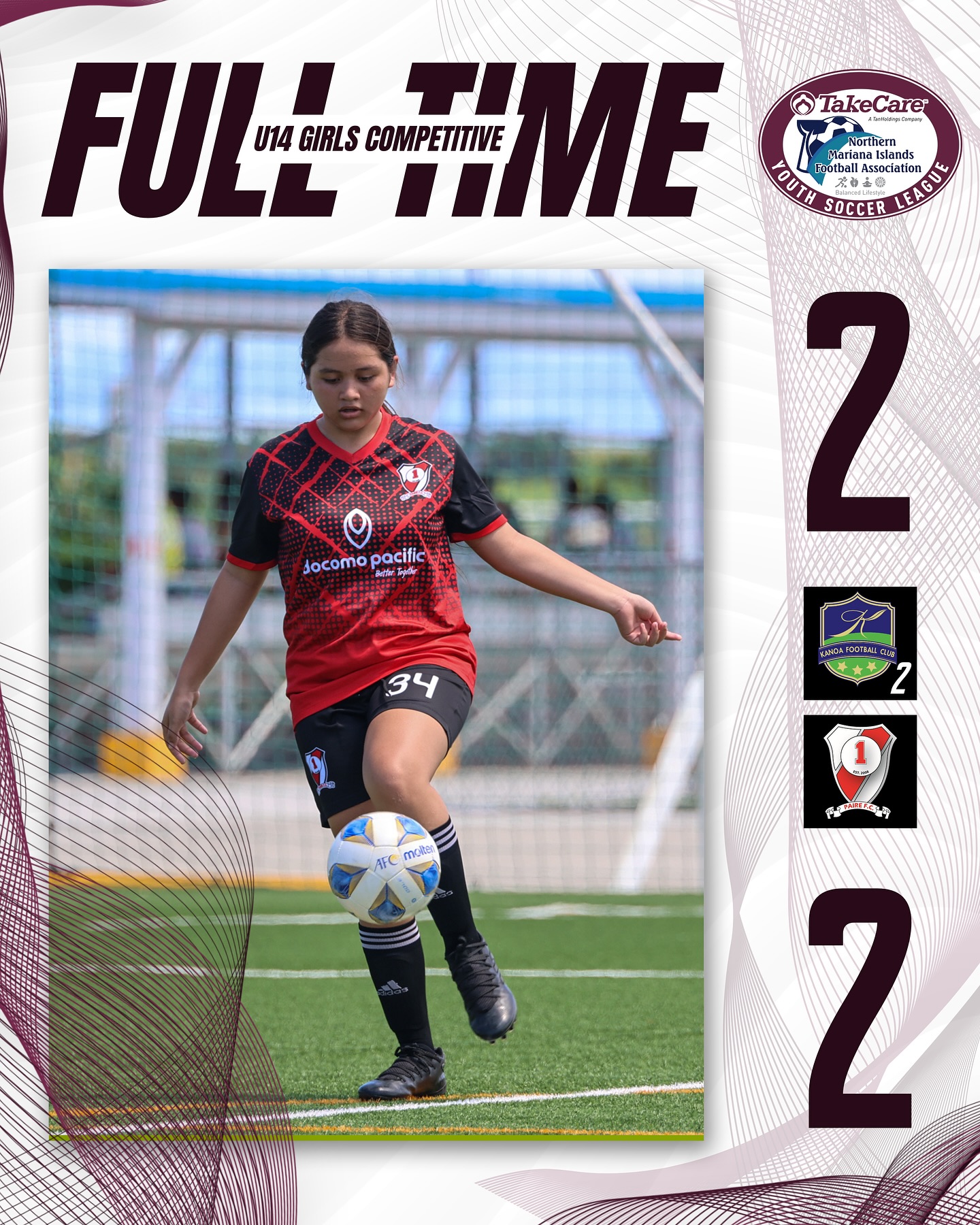 May be an image of 1 person, playing football, playing soccer and text