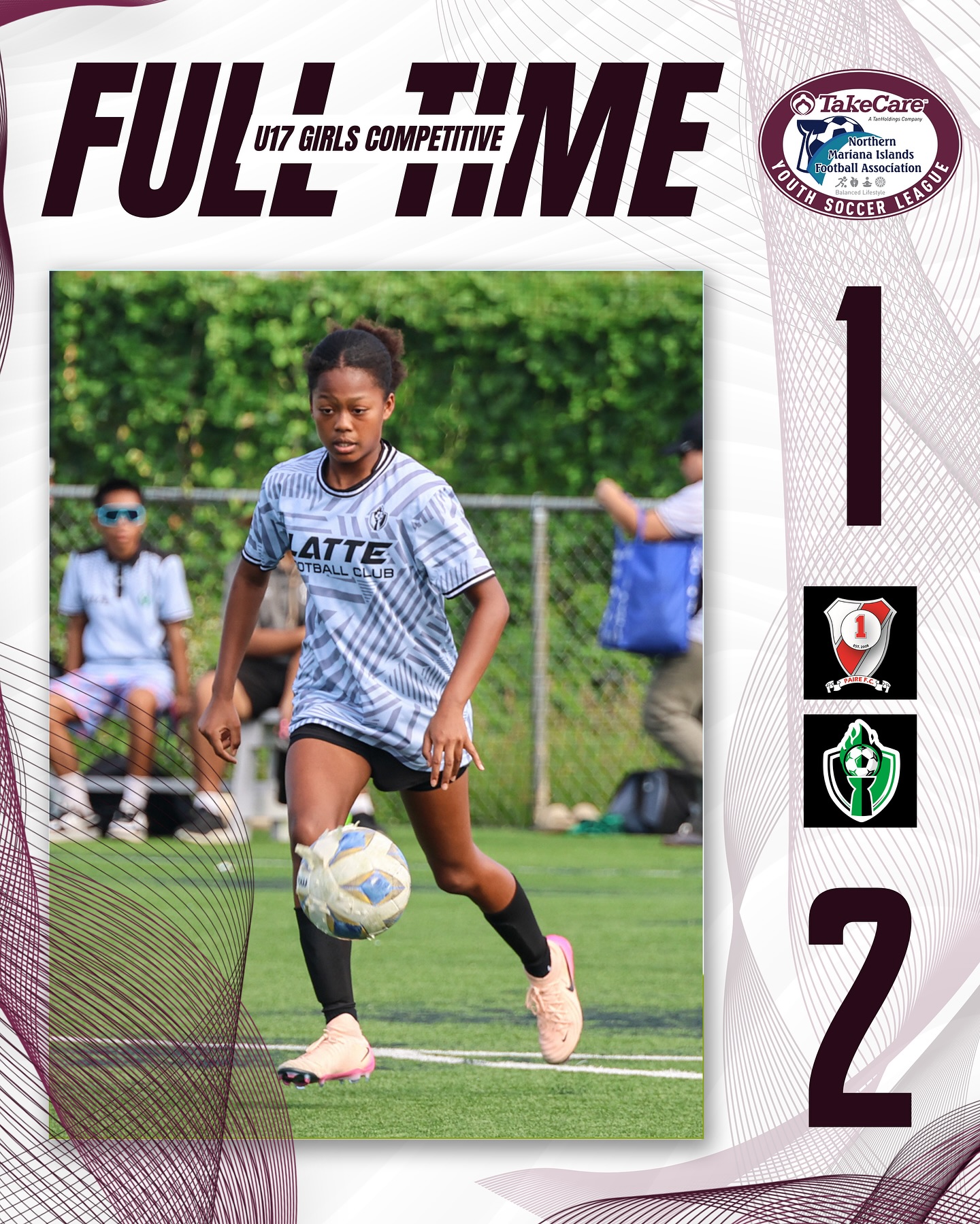 May be an image of 3 people, people playing soccer and text that says 'FUL U17 GIRLS FULLME COMPETITIVE THME O TakeCarer TakeCare Take E Norther ំ Lmotha ជ ssociation notball አዕስር SOCCER HI ATT لت ATTE OTBALL OTBALLEDUB COUB 1 နနှဝးနေနှ 2'