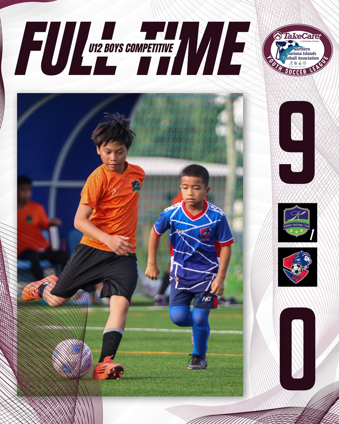 May be an image of 2 people, people playing soccer, people playing football and text that says '٥ TakeCare Ca FUL U12 BOYS COMPETITIVE TME Northe aranals ለሁድ お色か otball otila soclation SOCCER 9 し FAT Ab 0'