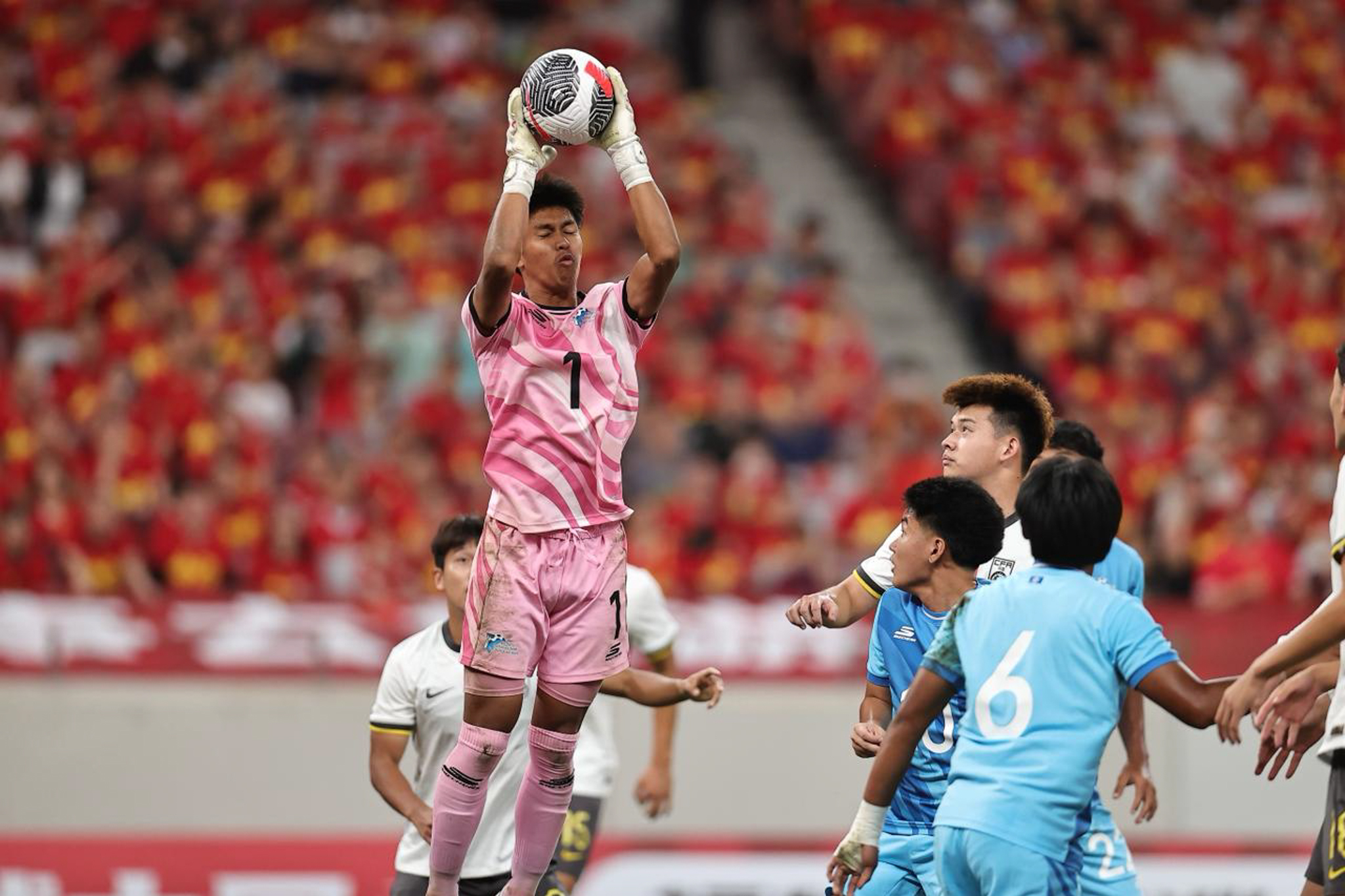 May be an image of 4 people, people playing football and people playing soccer