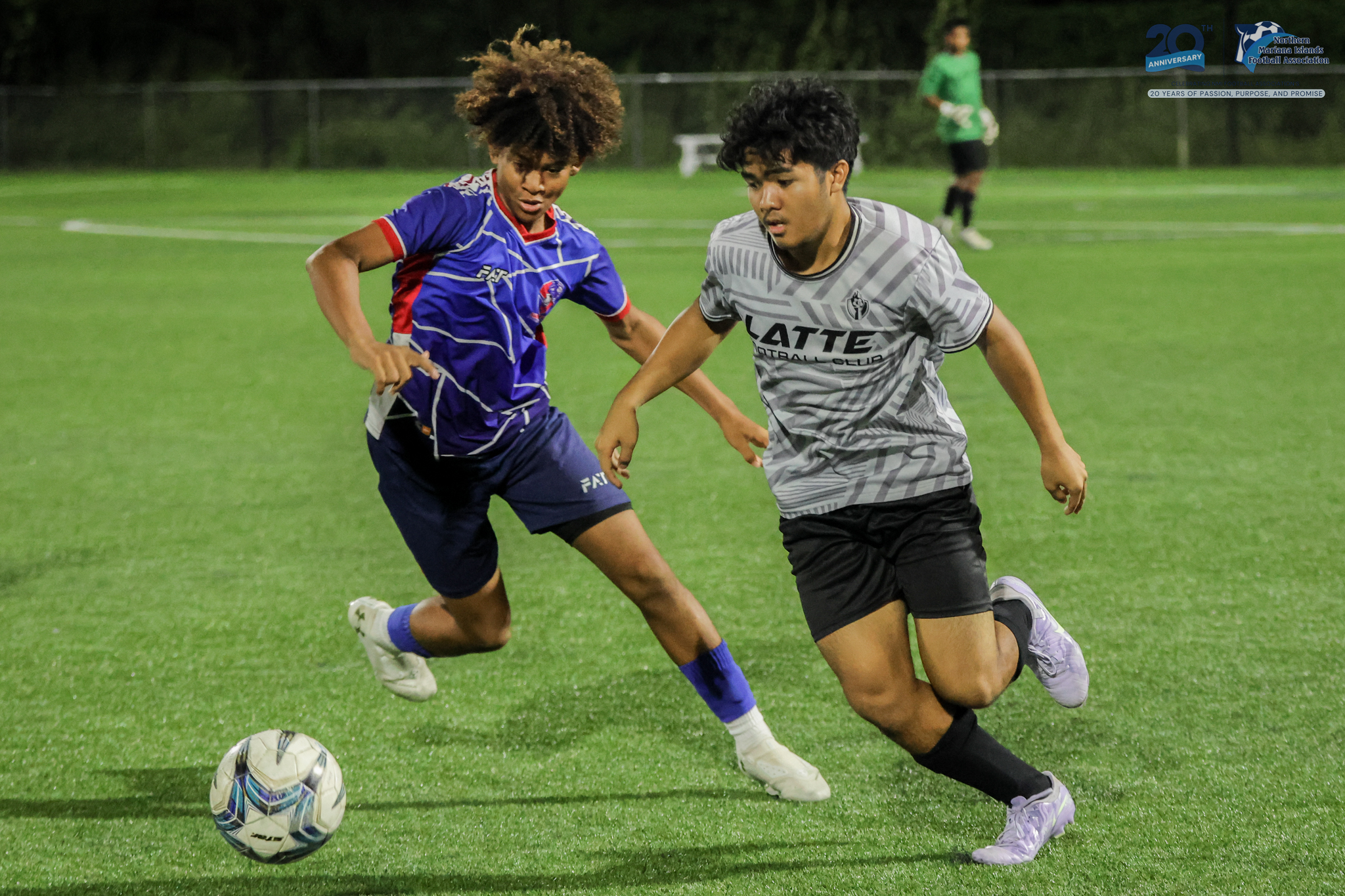 May be an image of 2 people, people playing soccer, people playing football and text