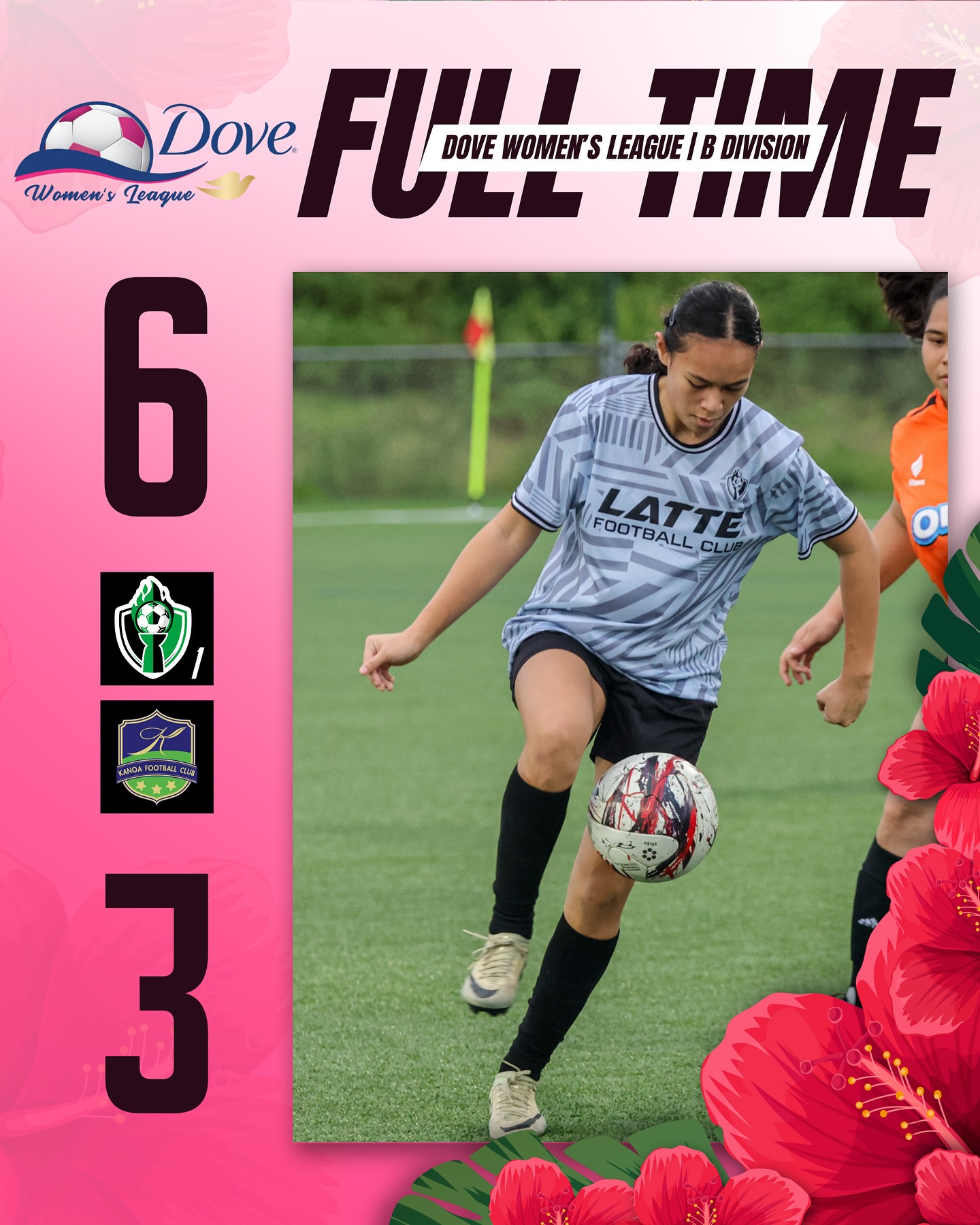 May be an image of ‎2 people, people playing football, people playing soccer and ‎text that says '‎Dove IB THME DIVISION Women's Leaque FWI FLLTE JLL DOVE WOMEN'S LEAGUE 6 /FOOT LATTE BALL FOOTBALLCLLE CL / ااسيم ooTuM: 3‎'‎‎