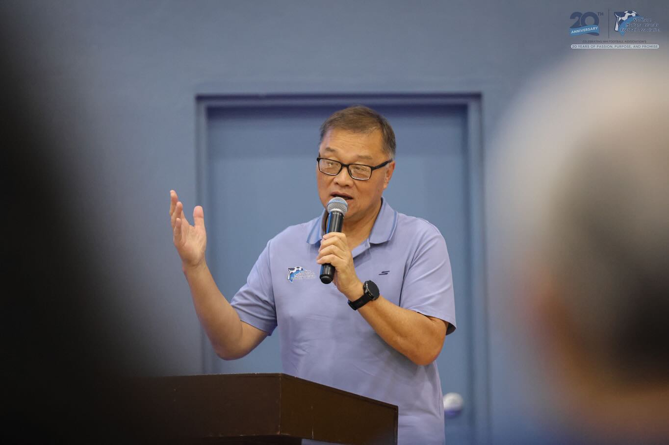 May be an image of 1 person and text