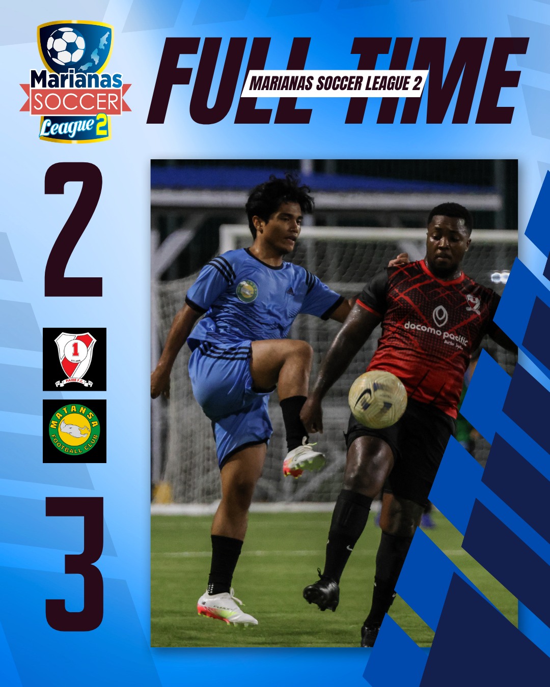 May be an image of 2 people, people playing football, people playing soccer and text