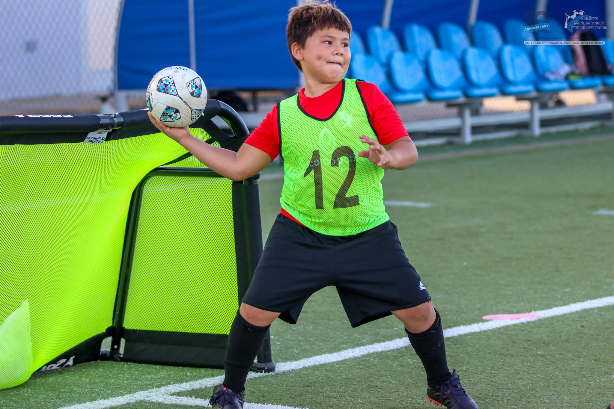 May be an image of soccer, football and text