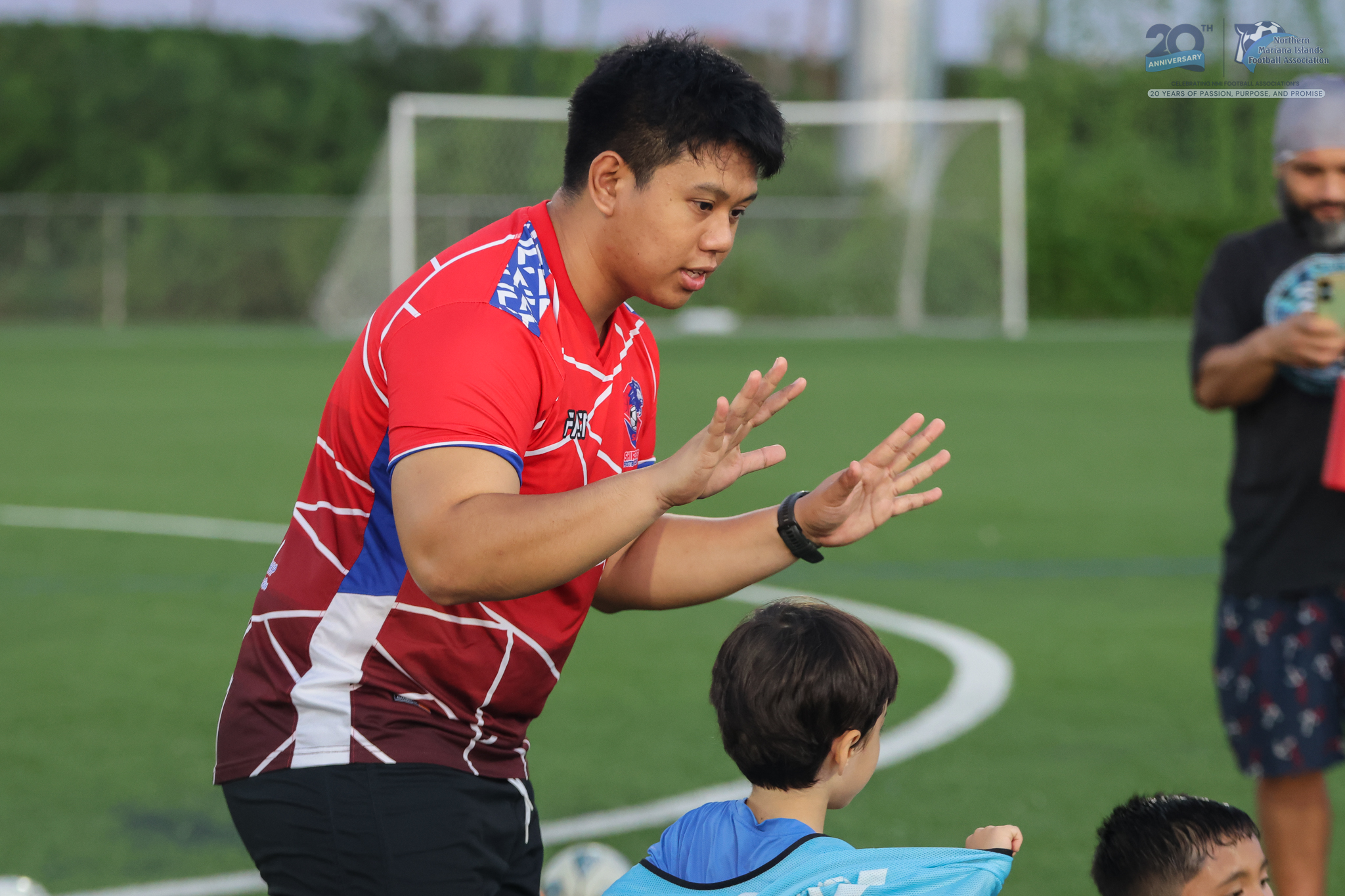 May be an image of soccer, football and text