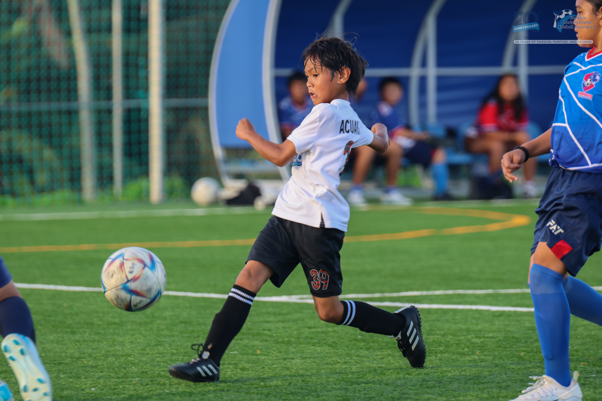 May be an image of soccer, football and text