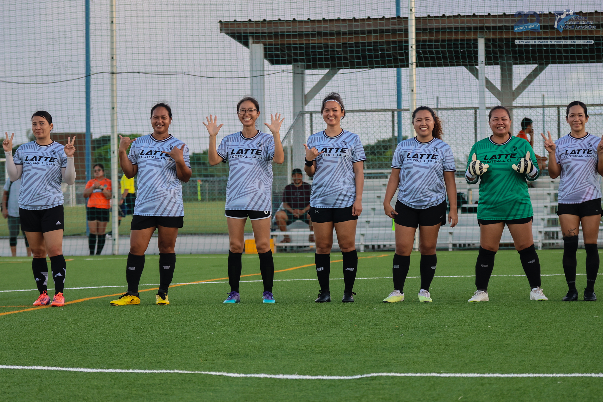 May be an image of football, soccer, grass and text