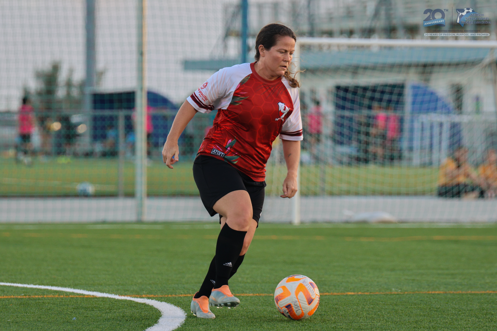 May be an image of football, soccer and text