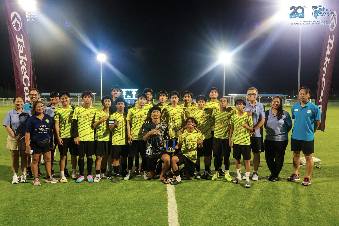 May be an image of football, soccer and text