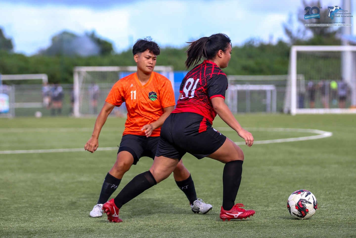 May be an image of football, soccer, grass and text