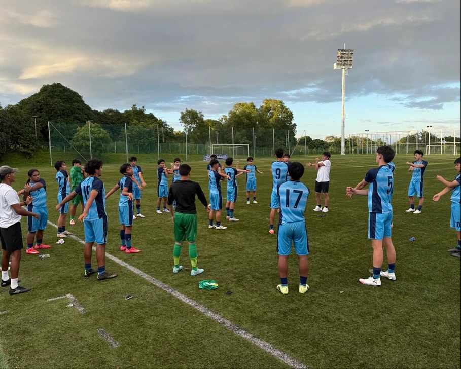 May be an image of football and soccer