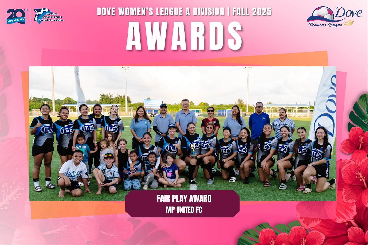 May be an image of text that says 'ANHIVFRSARY Neethern wrianaBaland ".តាដ nathall Associattion asocistion DOVE WOMEN'S LEAGUE A DIVISION FALL 2025 AWARDS A Dove Dove WoTeH WTeHAcaAиb Loaque ITE IT&E ITRE T&E AMEENIA IT&E লামা TTRE FAIR FAIRPLAYAWARD PLAY AWARD MP UNITED MPUNITEDFC FC'