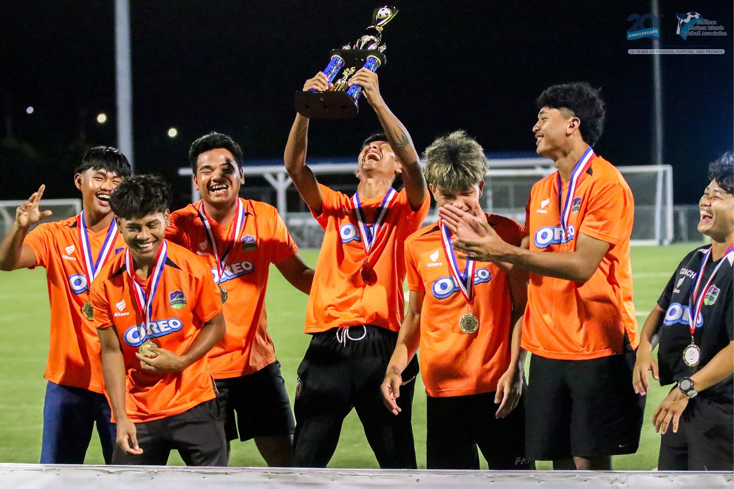 May be an image of football, soccer and text