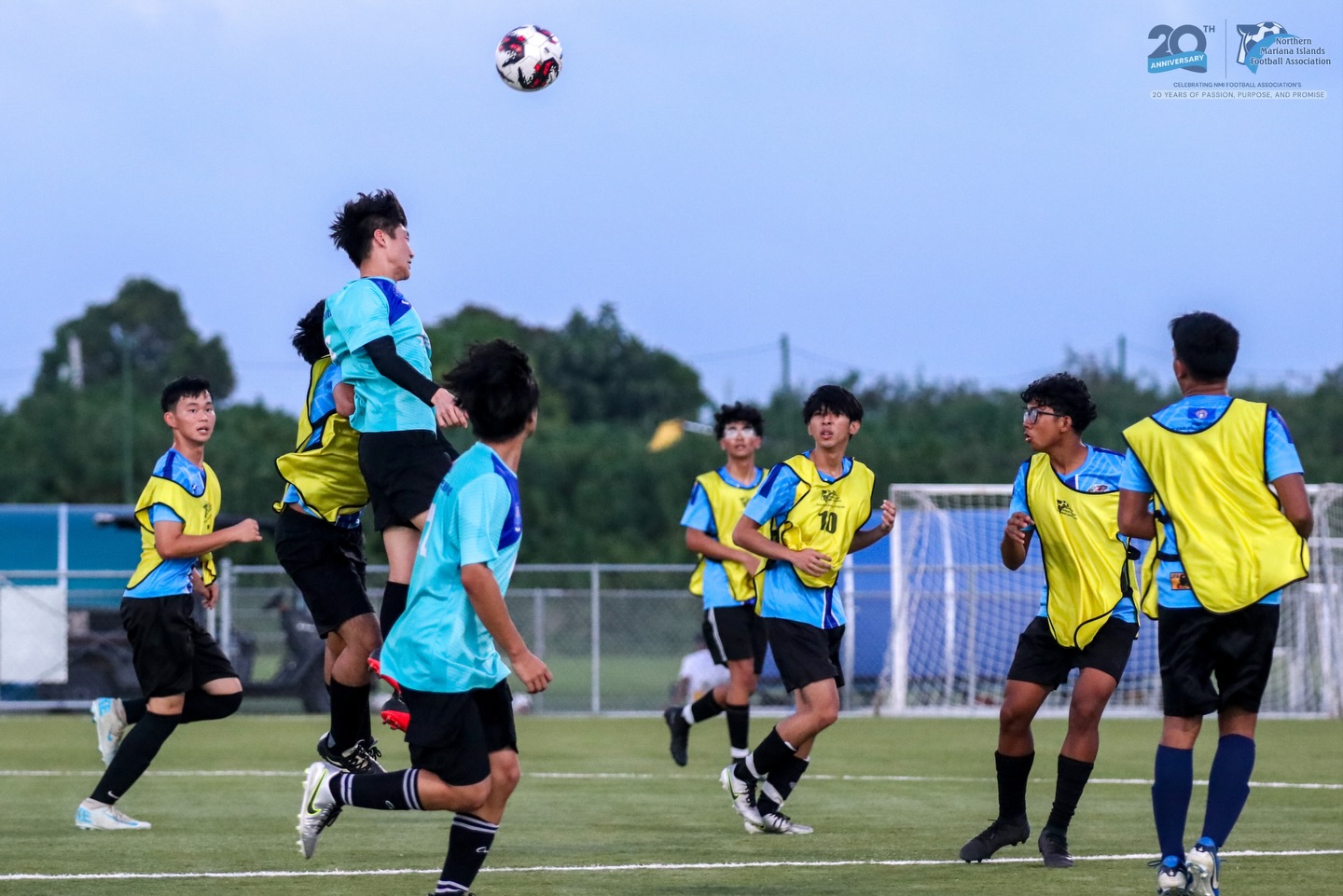 May be an image of football, soccer and text