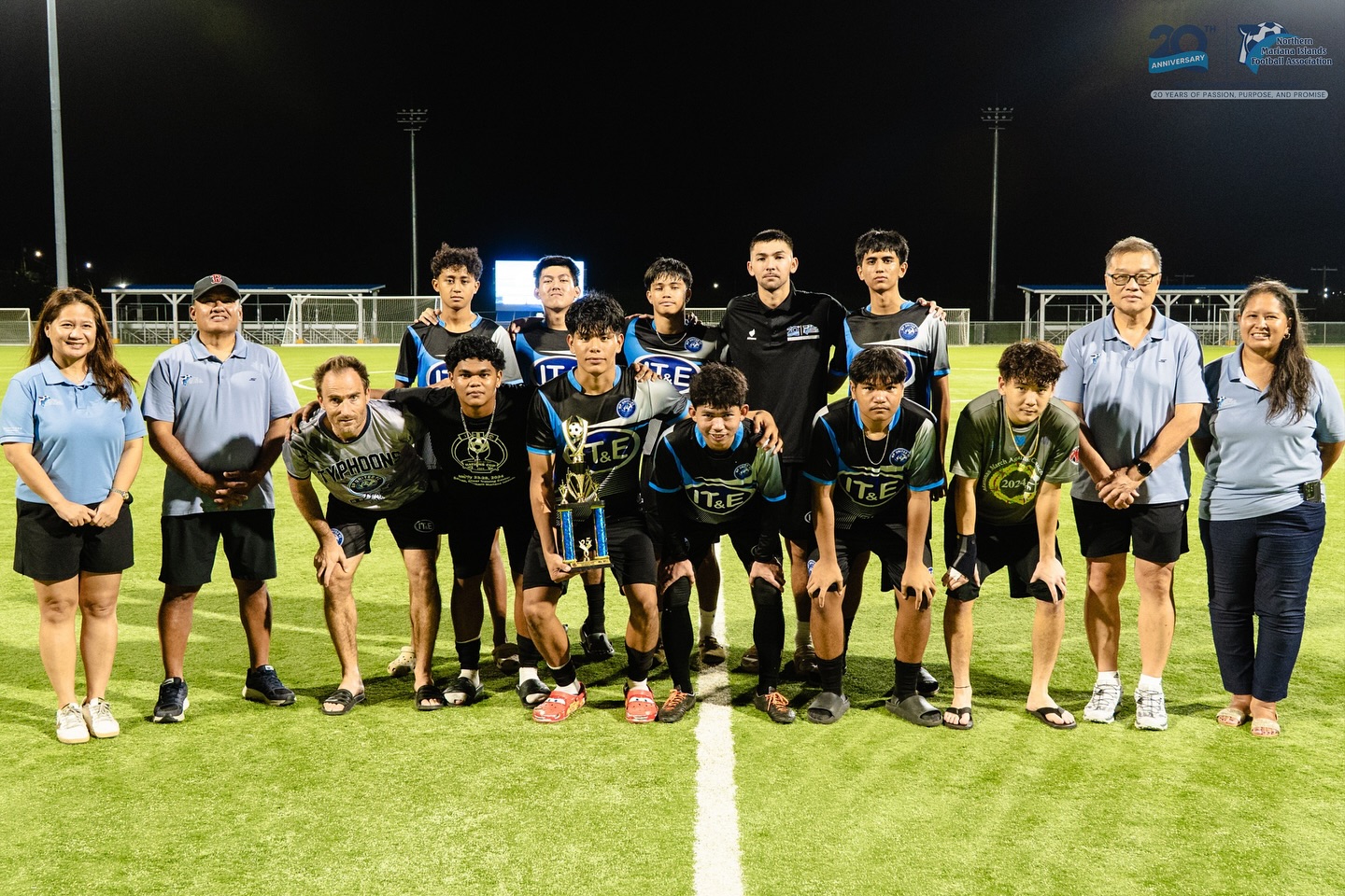 May be an image of football, soccer and text