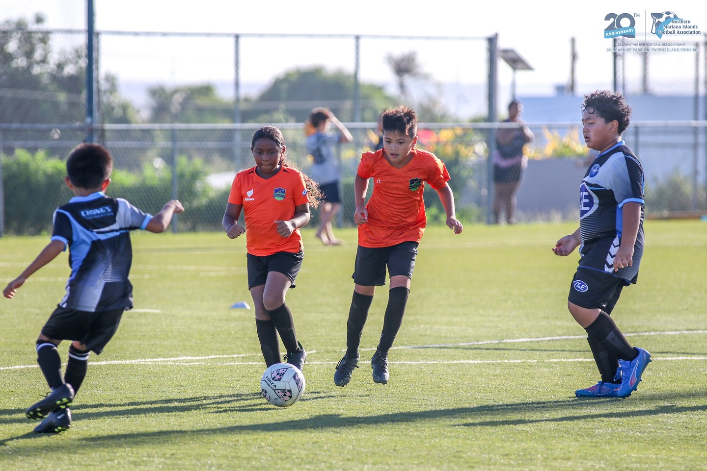 May be an image of football, soccer and text