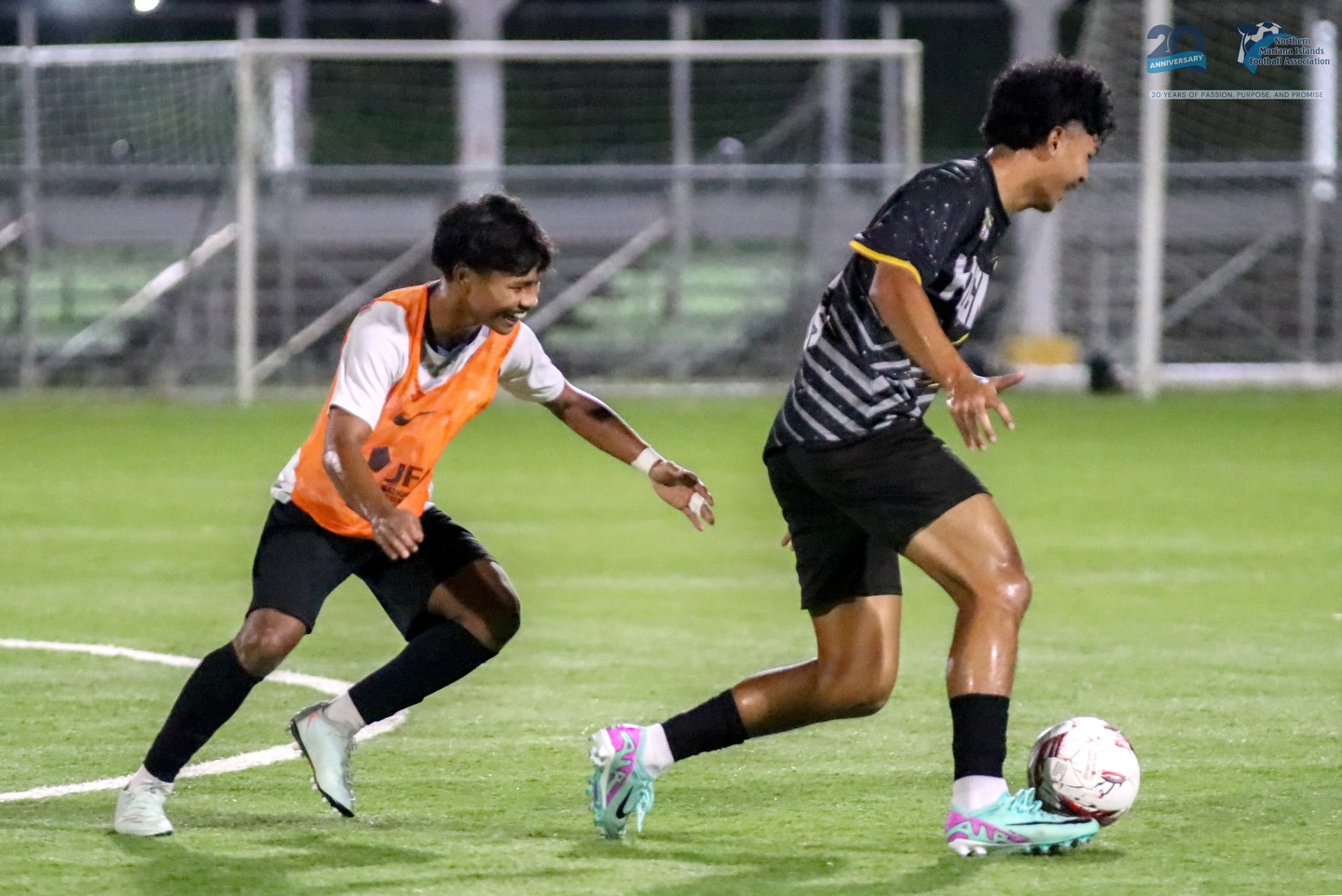 May be an image of football, soccer and text