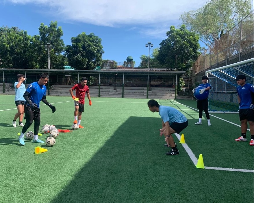 May be an image of football and soccer