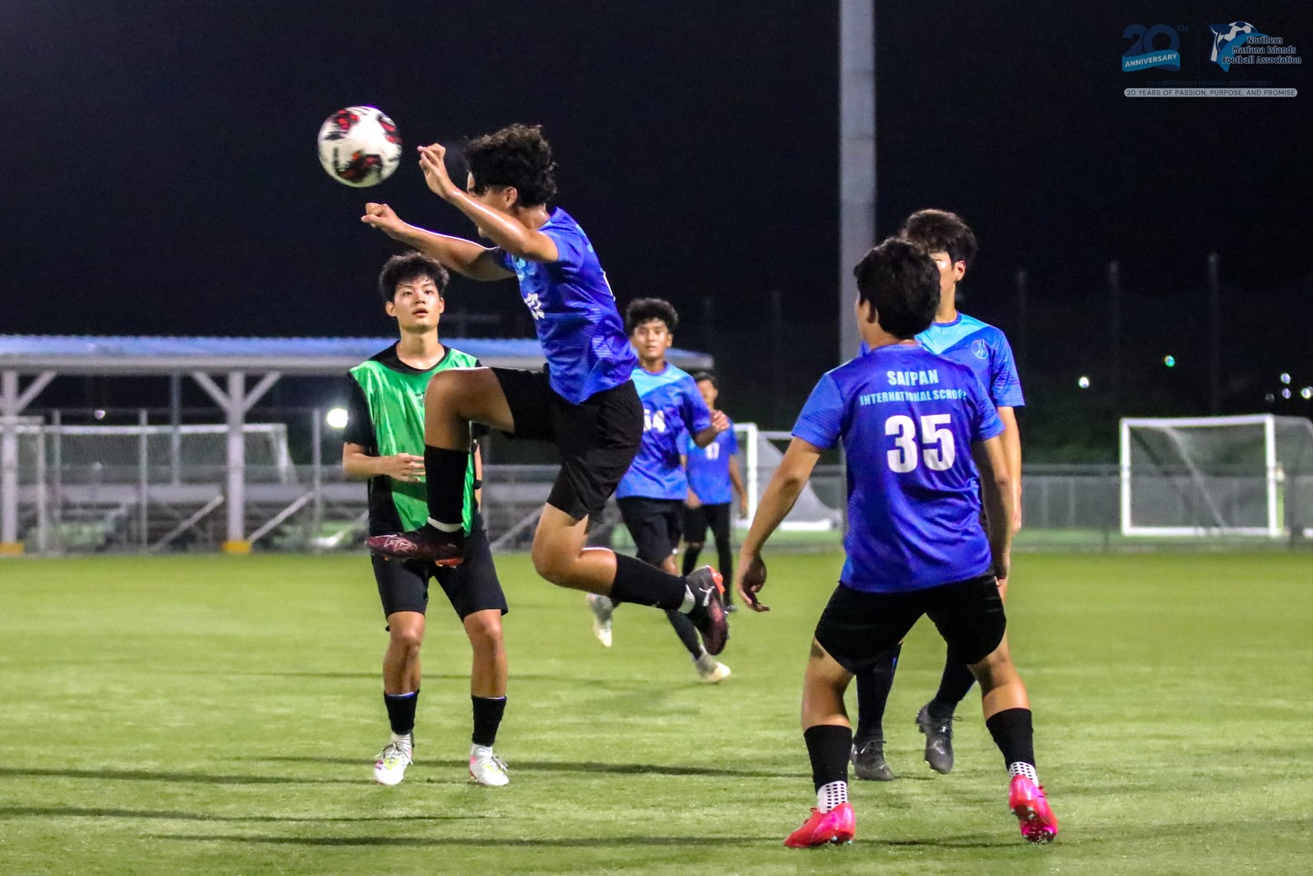 May be an image of football, soccer and text